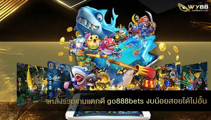 แหล่งรวมเกมแตกดี go888bets งบน้อยสอยได้ไม่อั้น